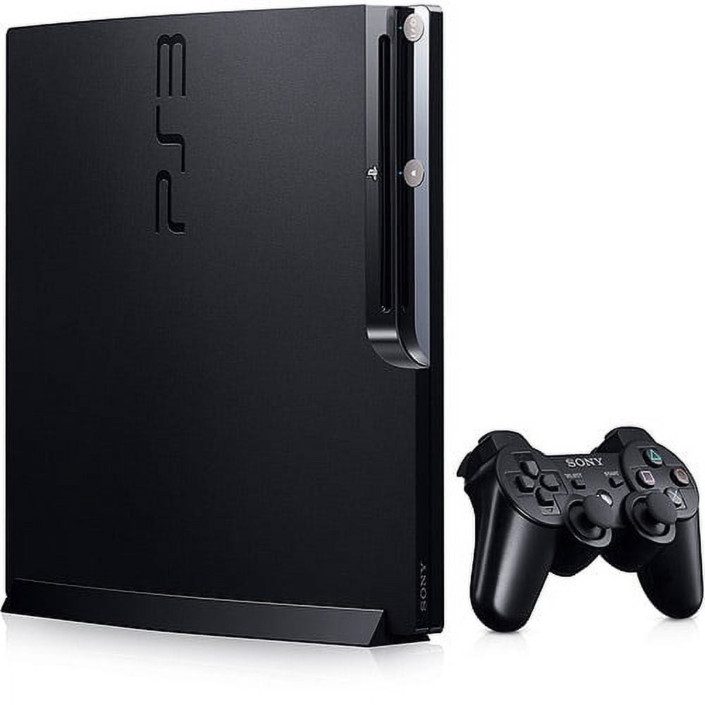 Black PlayStation 3 Sony PS3 Slim 1 Tb 94 Top Games Refurbished, Model  Name/Number: P3S1000UDMN