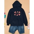 thumbnail image 3 of Buon Ferragosto Watercolors Hoodie Juniors -Image by Shutterstock,  Large, 3 of 4