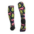 thumbnail image 2 of Bixox Avocado Love Print Compression Socks,Compression Socks Women & Men Circulation for Medical,Running,Athletic, 2 of 7
