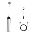 thumbnail image 3 of COMPUKAS 1 Set of Electric Milk Frother Whisk for Coffee Three Layer Spring Design Rechargeable for Home Kitchen, 3 of 8
