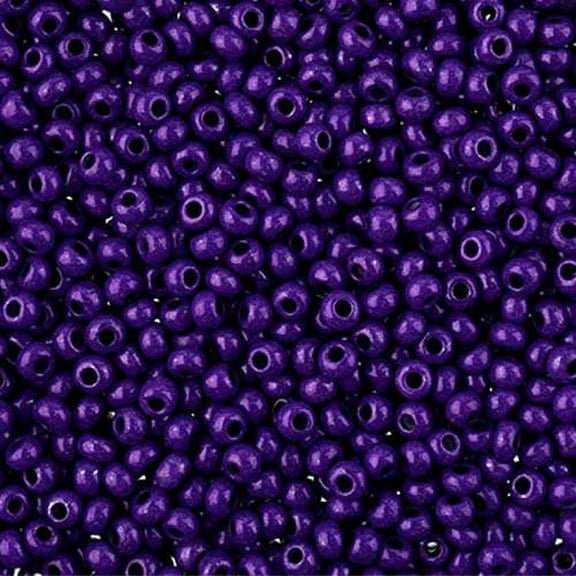 John Bead Czech Glass Seed Beads 11/0 (25g) Terra Intensive Purple