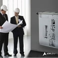 thumbnail image 4 of AdirOffice Black Sheet File Blueprint Blueprint Steel Drop Lift Wall Rack, 4 of 5