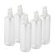 thumbnail image 4 of Plástico Champú Acondicionador Bomba Botella Dispensador Recargable 500ml 15x Transparente Claro, 4 of 8