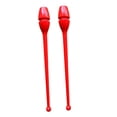 thumbnail image 2 of harper 2 Pieces Rhytmic Gymnastics Clubs Professional Portable Exercise Pole Insertable red, 2 of 10