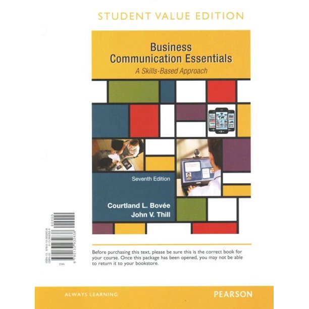 Business Communication Essentials, Student Value Edition Plus Mylab