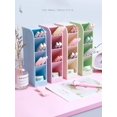 thumbnail image 5 of Desk Pen Holder Pencil Makeup Storage Box Kawaii Large Capacity Desktop Organizer Stand Case School Office Stationery, 5 of 5