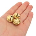 thumbnail image 2 of EXHUMKY 100pcs Small Golden Metal Bells for Crafts, Decorations, Toys, and Cheerful Sound Effects, 2 of 6