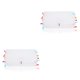 thumbnail image 2 of sweethay Hojas de lona de tela de malla de plástico transparente para hacer bandolera, bolso de mano, hilo de arranque, suministros para manualidades, Type6 NO6 sweethay CBP161349, 2 of 5
