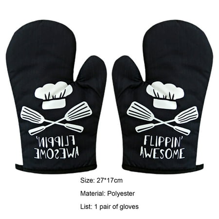 

VEAREAR Heat Insulated Gloves 1 Pair Anti-scald Ultra-Thick Great Baking Insulation Gloves Cooking Tools