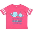 thumbnail image 3 of Inktastic My Daddy Whale-y Loves Me Boys or Girls Toddler T-Shirt, 3 of 5