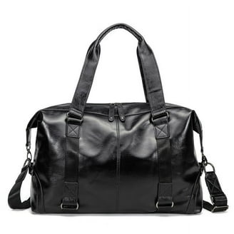 Dopp Men's Seasoned Traveler Leather Toiletry Bag - Brown Soft-Sided Multi-Zip Kit