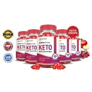 (5 Pack) Keto Drops Keto ACV Gummies 1000MG Dietary Supplement 300 Gummys