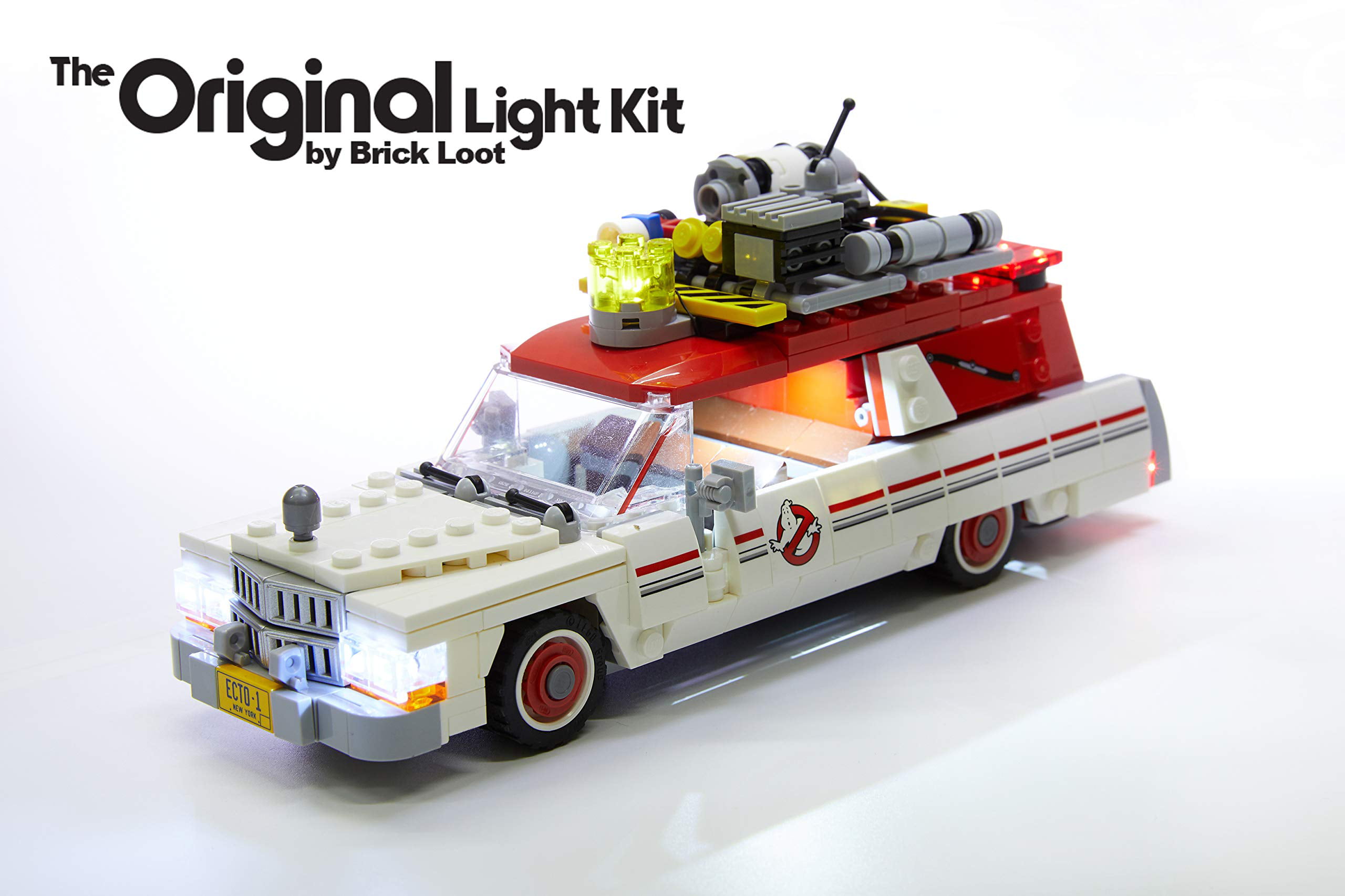 Brick Loot Lighting Kit for Lego Ghostbusters Ecto1 & 2 Set 75828 (Ecto 1-2 car not Included) - Walmart.com