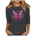 thumbnail image 2 of frariair ​Support Themed Sweatshirt Featuring Durable Print And Inclusive Sizing Perfect For Advocacy Events And Daily Motivation​ Dark Gray, 2 of 4