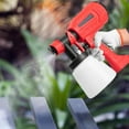 thumbnail image 3 of 500W Electric Spray Gun 1000ML Household Paint Sprayer Flow Control Easy Spraying Adjustable Nozzle For Furniture/Walls/Fences ,User-Friendly Design, 3 of 5