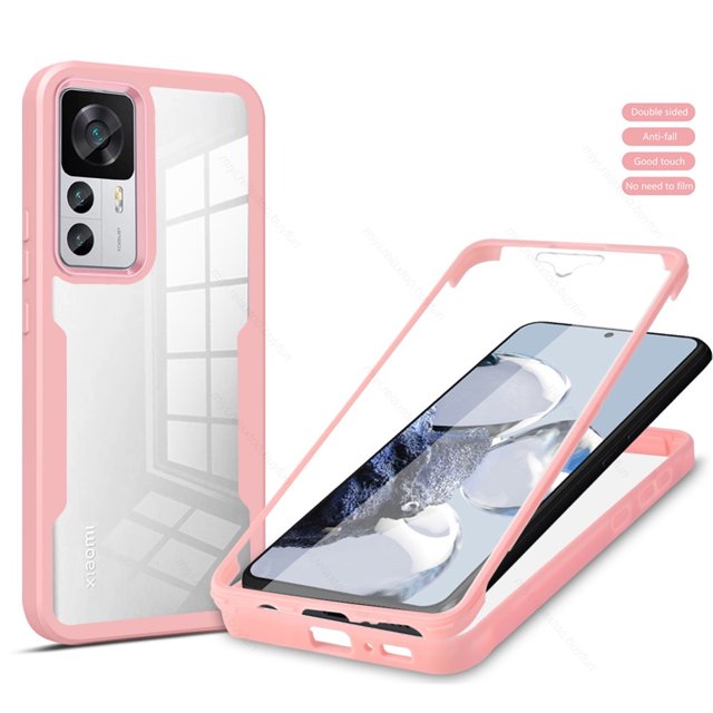 Cubierta A Prueba De Golpes De Cuerpo Completo De 360 Grados Para Xiaomi 12 Lite 12S 12X Mi 12T Pro 12S Ultra Case Protección Completa Impermeable Protector De Pantalla Incorporado TPU Parachoques Car