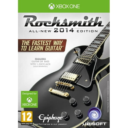 Rocksmith 2014 Xbox One with real tone cable Brand New Fcatory Sealed