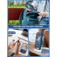 thumbnail image 4 of SUNMON Insulin Cooler Travel Case - Tsa Approved Diabetic Medical Pen Cooling Bag with Temperature Display, Refrigerated Diabetes Supplies Organizer Storage Kit with 2 Ice pack(Rainforest) 1 Piece, 4 of 8