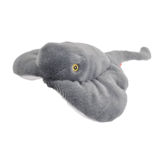 Wild Republic Ecokins Mini Stingray Stuffed Animal, 8 Inches
