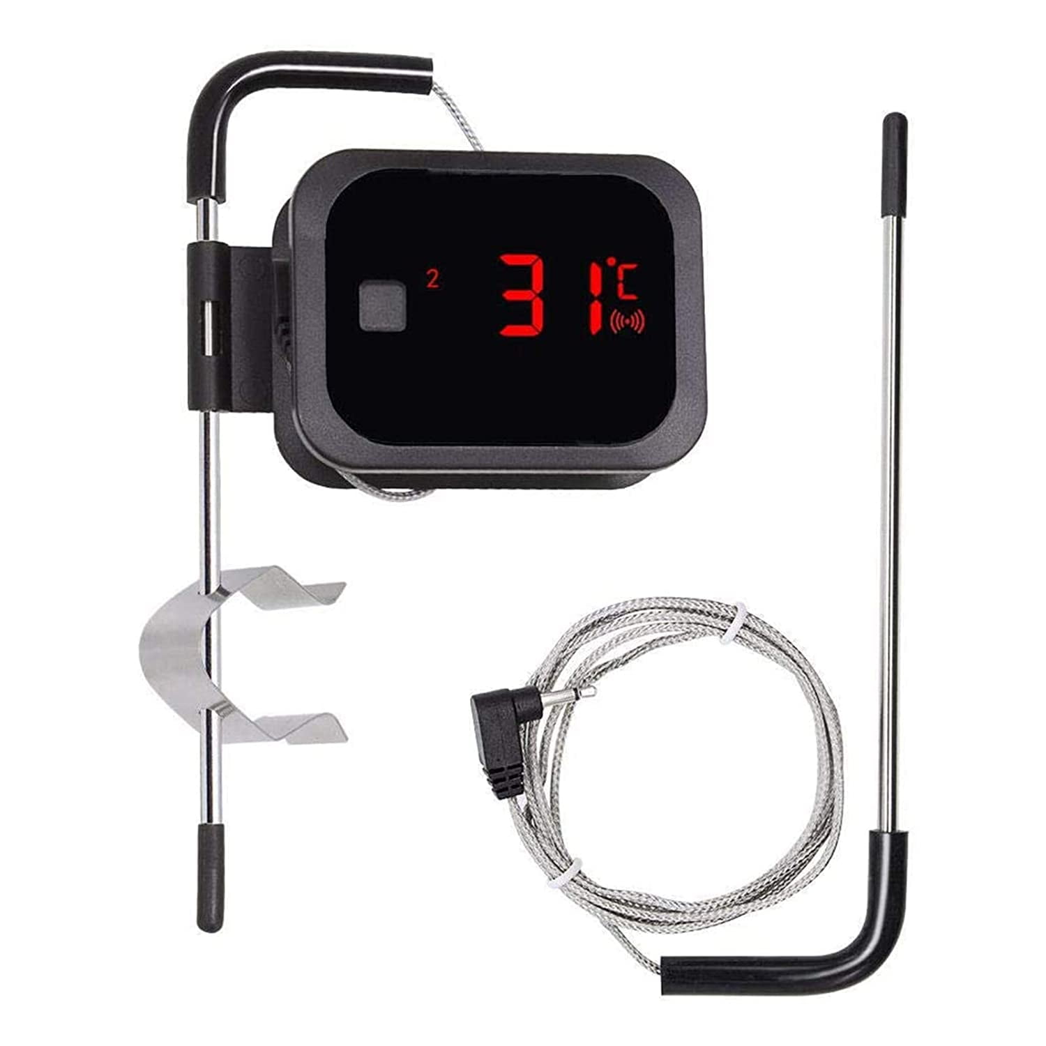 Wireless BBQ Bluetooth Meat Thermometer, 150 Feet Digital Cooking Grill