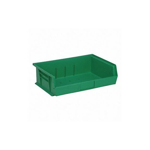 Quantum Storage QUS245GN Ultra Stack & Hang Bin, Green - 10.87 x 16.5 x 5 in.