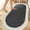 Black, variant on Specollect Non Slip Soft Rugs for Bedroom Living Room,Oval Throw Rug for Kids Room,Shag Hallway Runner Rug,Small Soft Shaggy Bedside Non-Slip Plush Dorm Carpet Home Decor Aesthetic Water Absorption