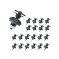 thumbnail image 3 of 20pcs Car Door Trim Panel Clips Fastener Fixing Rivets For Ford For Focus 1257376, W709004S300, 1257374, W709004-S300, 3 of 12