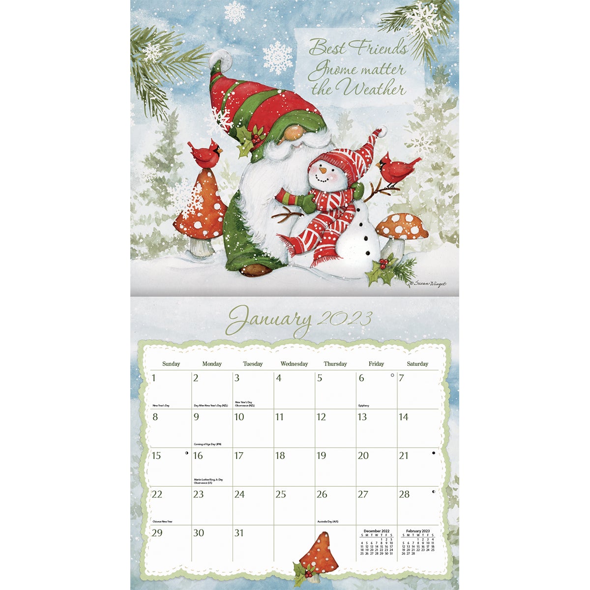 Lang-Gnome Sweet Gnome 2023 Wall Calendar - Walmart.com Lang-Gnome Sweet Gnome 2023 Wall Calendar - Walmart.com