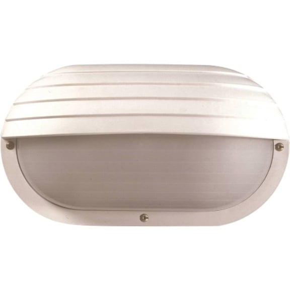 Volume Lighting V8854 1 Light 6" Tall Outdoor Wall Sconce - White