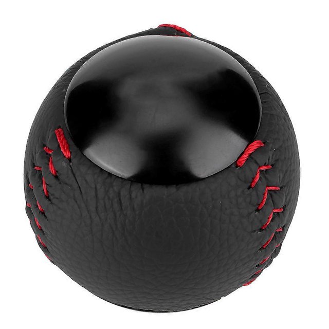 Shift Knob Head Leather Shifter Lever M10 x 1.5 Fits for HONDA CRZ / Civic Type R FA5 FG2Black 5 Speed