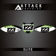 thumbnail image 3 of Attack Graphics Elite Number Plate Backgrounds for Kawasaki KX450F 2011, 3 of 3