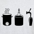 thumbnail image 3 of CafePress - Homebrew Logo T Shirt - Men's Classic Graphic T-Shirt, 3 of 4