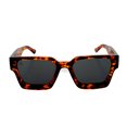 thumbnail image 2 of Baroc Square Print Lentes de Sol Carey Cuadrados Unisex UV400 Acetato Premium, 2 of 5