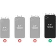 thumbnail image 4 of OtterBox Étui Série Symmetry Loutre + Pop pour iPhone 12 Pro Max, Noir, 4 of 6