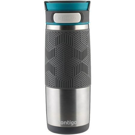 - Contigo AUTOSEAL Transit Travel Mug, 16 oz., Stainless Steel with Blue