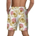thumbnail image 4 of Goofa Sunflowers Printed Men's Swim Trunks Board Shorts Quick Dry Mens Swimming Trunks with Compression Liner,Breathable Fit Hawaii Beach Shorts-XX-Large, 4 of 9