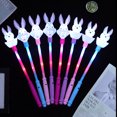 thumbnail image 1 of Lubelski LED Stick Cartoon Rabbit Energy Efficient Three-speed Flash Eye-catching Simple Operation Entertainment Toy LED Flashing Light Up Glow Fairy Stick for Party, 1 of 8