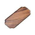 thumbnail image 2 of Wooden Tea Tray Dry Tea Serving Tray Cup Storage Tray Fruit Snack Organizer Multi-functional Home Decor, 2 of 7