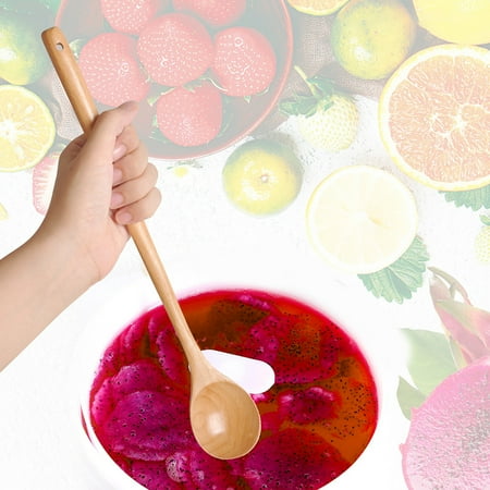 

Disposable tableware in bulk Lightweight design Christmas season gifts Wooden Stirring Spoon For Beech Fruit Enzyme Bucket Kitchenware Extended
