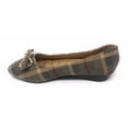 thumbnail image 2 of Victoria K Women's Bow Plaid Wedge Shoes, 2 of 5