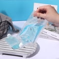 thumbnail image 1 of Bolsa de embalaje transparente de 50 ml, 10 unidades, bolsa de plástico con boquilla de pie, bolsa de embalaje de maquillaje líquido de viaje portátil, 1 of 5