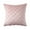 Light Pink, variant on Phantoscope Velvet Series Pleated Checker Decorative Throw Pillow, 18" x 18", Navy Blue, 2 Pack