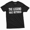 thumbnail image 3 of Retirement T-Shirt Legend Has Retired Work Occupation Job Tee Retiree Gift Grandpa Papa Tee, 3 of 6