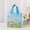 D, variant on Easter tote Bags with Handles Bunny Non Woven Bags Reusable Easter Grocery Shopping Bag Kitchen