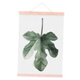 thumbnail image 4 of Arte Moderno Acuarela Hoja De Palma Planta Pintura Al óleo Colgante De Pared Desplazamiento Pintura Impresiones En Obra De Arte 5 21x30cm Zulema Pintura de voluta de la acuarela, 4 of 7