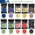 thumbnail image 4 of 3.3 Oz. Wax Beads For Hair Removal - 10 Colors, Pearly-Lustre Depilatory Wax Pellets - No Strip Hard Wax Beans For Men & Women, 4 of 5