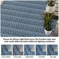thumbnail image 7 of FairOnly 5'x7' Woven Solid Print Area Rugs for Bathroom Modern Blue Rugs for Dining Room Non Shedding Home Office Area Rug, 7 of 7