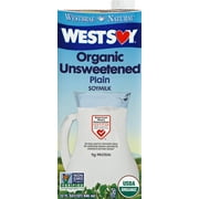 Westsoy Organic Unsweetened Soy Milk, 32 fl oz