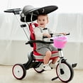 thumbnail image 3 of unbranded Bike Baskets for Kids 1Set Pink Round Bicycle Accessory for Children, 3 of 8