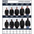 thumbnail image 5 of Best Papa Ever Fathers Day Gift Zip Hoodie Sweatshirt Men Brisco Brands S, 5 of 6